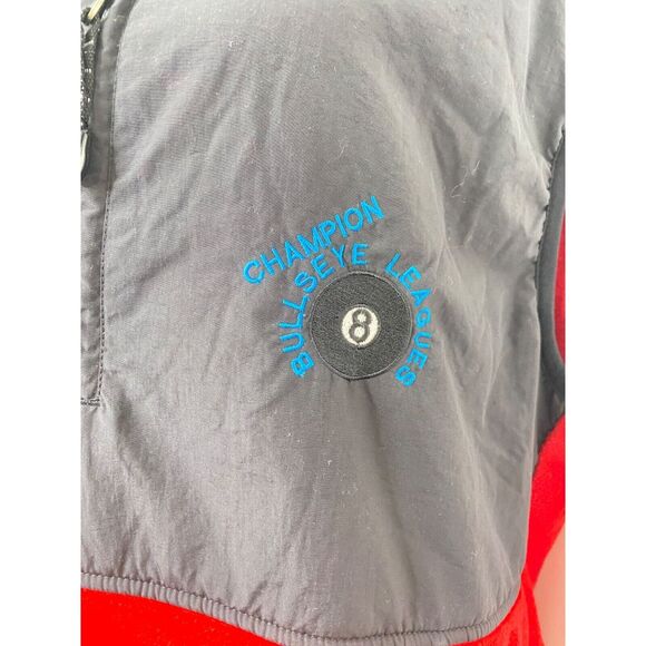 Outer Boundary Men’s Vest Jacket Black and Red Fleece B.S.L. Full Zip Size 3XL - Picture 5 of 14